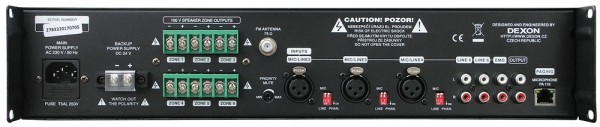 JPA 1244 amplifier central