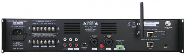 JPA 1306IP amplifier IP central with intelligent management